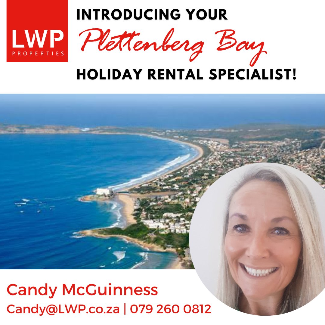LwpProperties's tweet photo. LOOKING TO RENT OUT OR RELAX? 😍🌊🏠

Candy is your resident #PlettenbergBay #holidayrental specialist, connecting vacationers with their ideal #holidayhome - which could be yours!

Reach out today...
Candy@LWP.co.za
079 260 0812

#holidayhomerental #beachhouse #plett https://t.co/SiGe2NM8hA