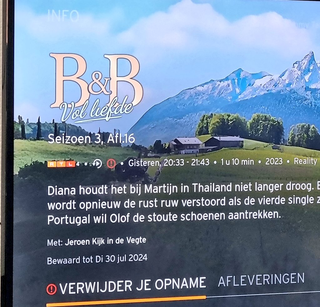 90melissa's tweet photo. Hi @ZiggoWebcare, ik heb de laatste tijd regelmatig problemen met opnemen wat het erg onbetrouwbaar maakt. Onhandig omdat ik vaak een heel seizoen opneem voor ik kijk 😅 Maar nu met een opname, was al gestart met kijken en wil nu verder kijken en opeens heb ik een foutmelding 🤔 https://t.co/Vll9esaEDa