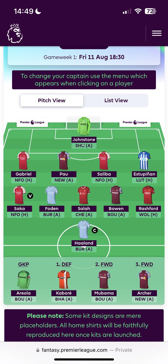 FPLTwoToneTitan's tweet photo. @LetsTalk_FPL https://t.co/75oeTZRIxh