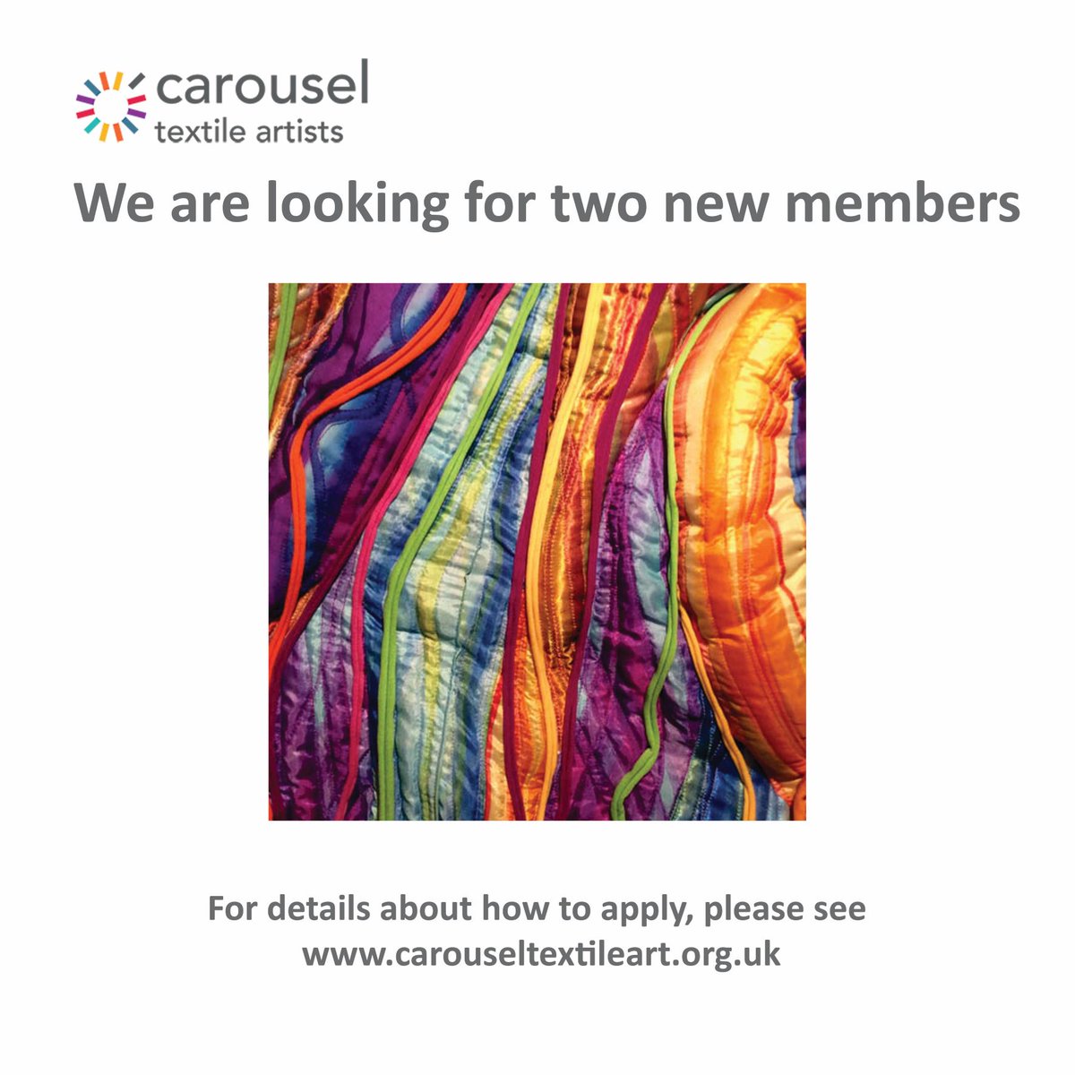 Carousel Textile Art tweet media
