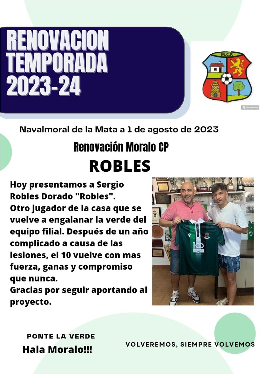 MORALO CP tweet media