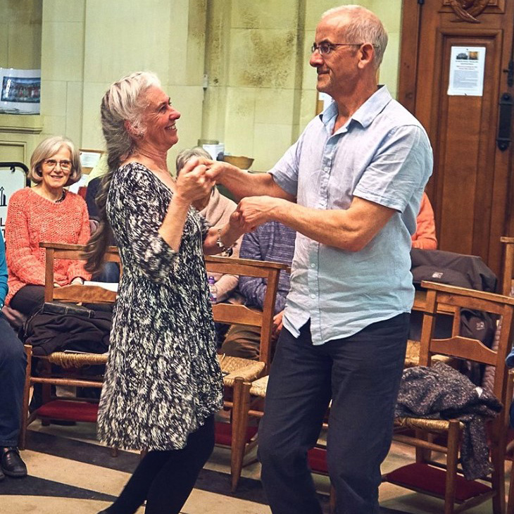 TheEFDSS's tweet photo. Announcing Gold Badges –  our highest award – for 2023:
> Jo and Simon Harmer, dance performers, educators and researchers
> Frank Lee, rapper sword dancer, musician, and sword maker
> Sean Goddard, caller, morris dancer and researcher
https://t.co/1GGuiQdbD9 https://t.co/1j2FZbipq1