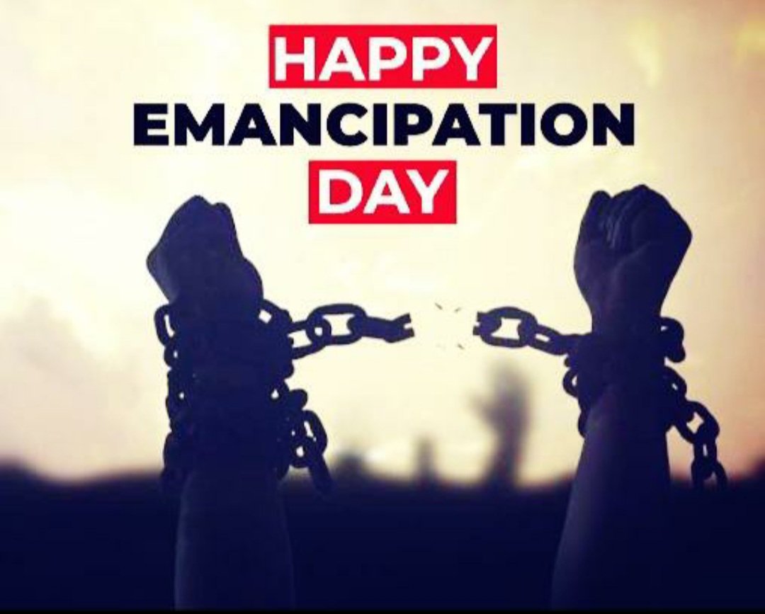 NetSix_Chill's tweet image. "Freedom is the emancipation from the arbitrary rule of other men."

Mortimer Adler

The family wishes everyone a Happy Emancipation Day! May your lives be as free as your minds can take you. Blessings to each and everyone of you 🙏🏾