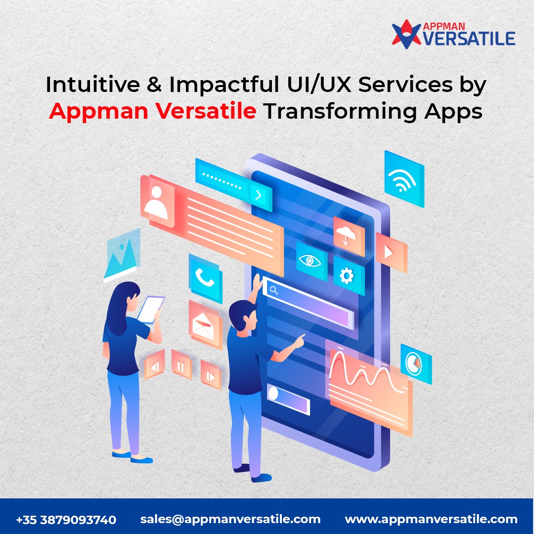 AppmanVersatile's tweet image. Unlock the potential of your apps with Appman&apos;s Intuitive &amp;amp; Impactful UI&amp;amp;UX Services!  Watch as we transform your apps into seamless and engaging experiences, leaving users delighted and impressed. Elevate your digital presence and stay ahead of the competition! 
#uiuxservices