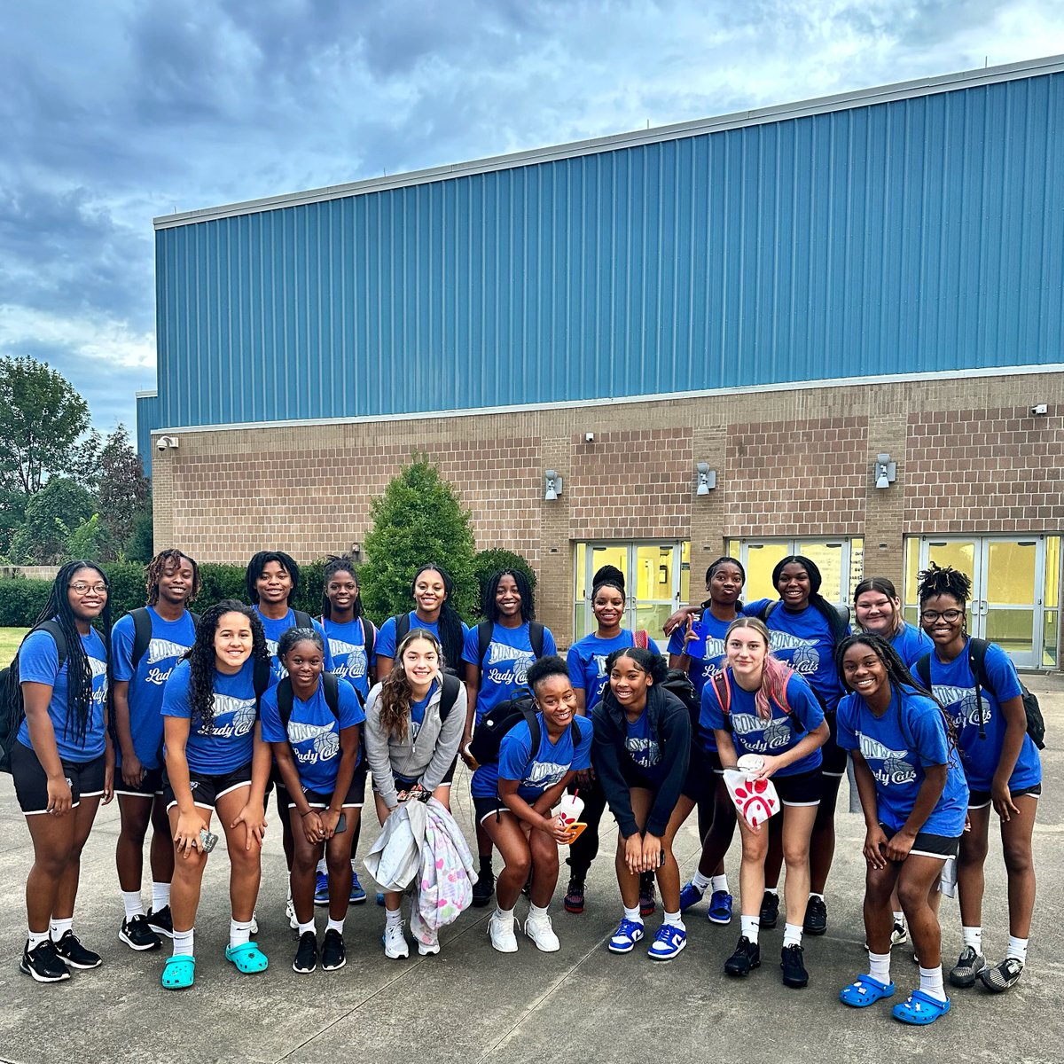 Lady Cats are headed to Springdale! Starting August off together! 🚾🏀