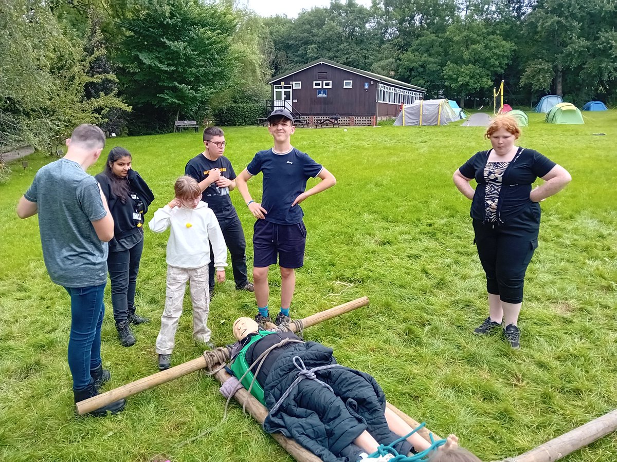 NWMike's tweet photo. This week @SJAGMYouth are at the North West regional camp. A mixture of adventure activities, development opportunities and DofE. Great to see youth and youth leaders coming together for a fun filled week. https://t.co/BdCSrgSdoh