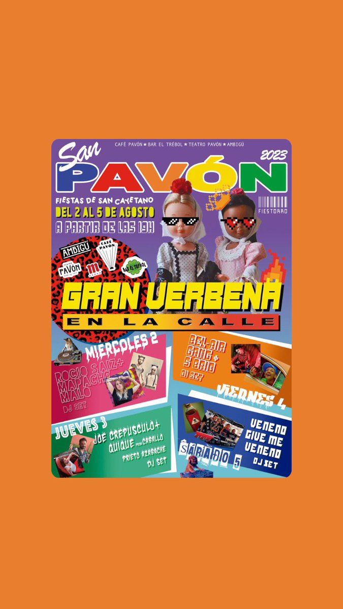 🎊🎊🎊🎊🎊🎊 #SanPavón #SanCayetano #Madrid 🔥🔥🔥🔥