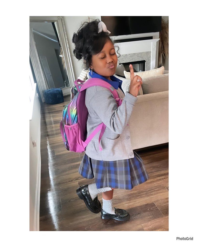 lifeasbriah___'s tweet photo. Officially have a big girl now, my little 3rd grader💙 https://t.co/ESEGReZreo