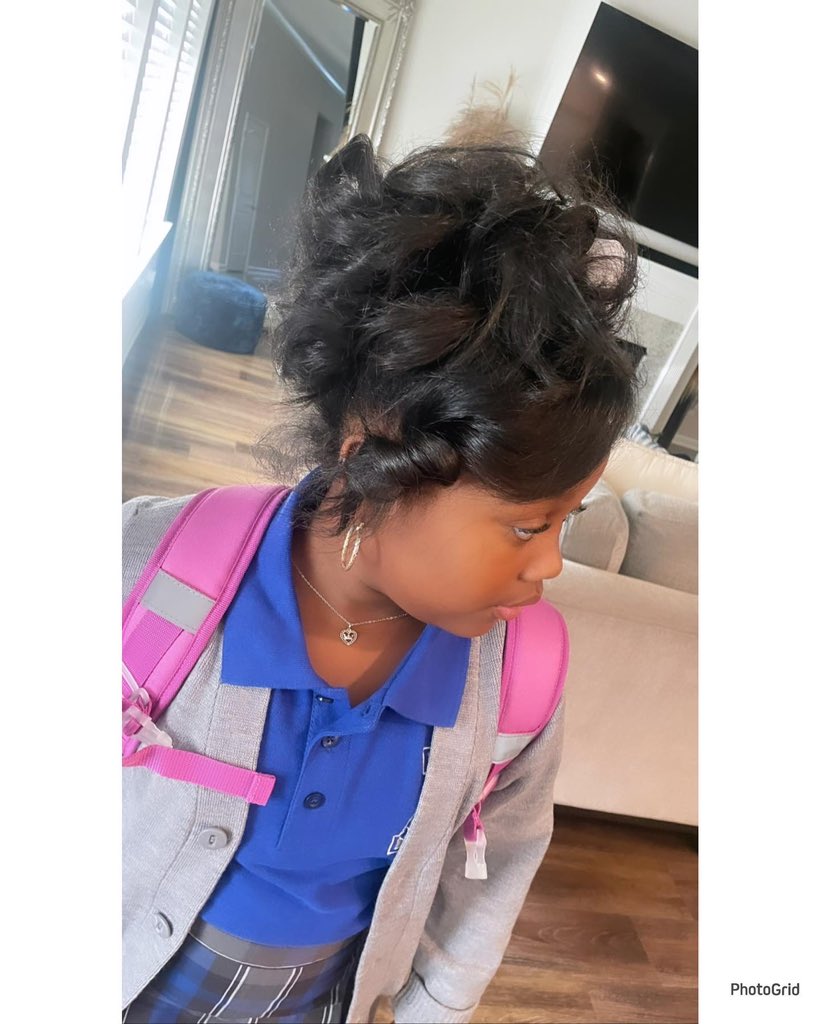 lifeasbriah___'s tweet photo. Officially have a big girl now, my little 3rd grader💙 https://t.co/ESEGReZreo