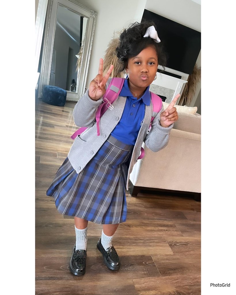 lifeasbriah___'s tweet photo. Officially have a big girl now, my little 3rd grader💙 https://t.co/ESEGReZreo