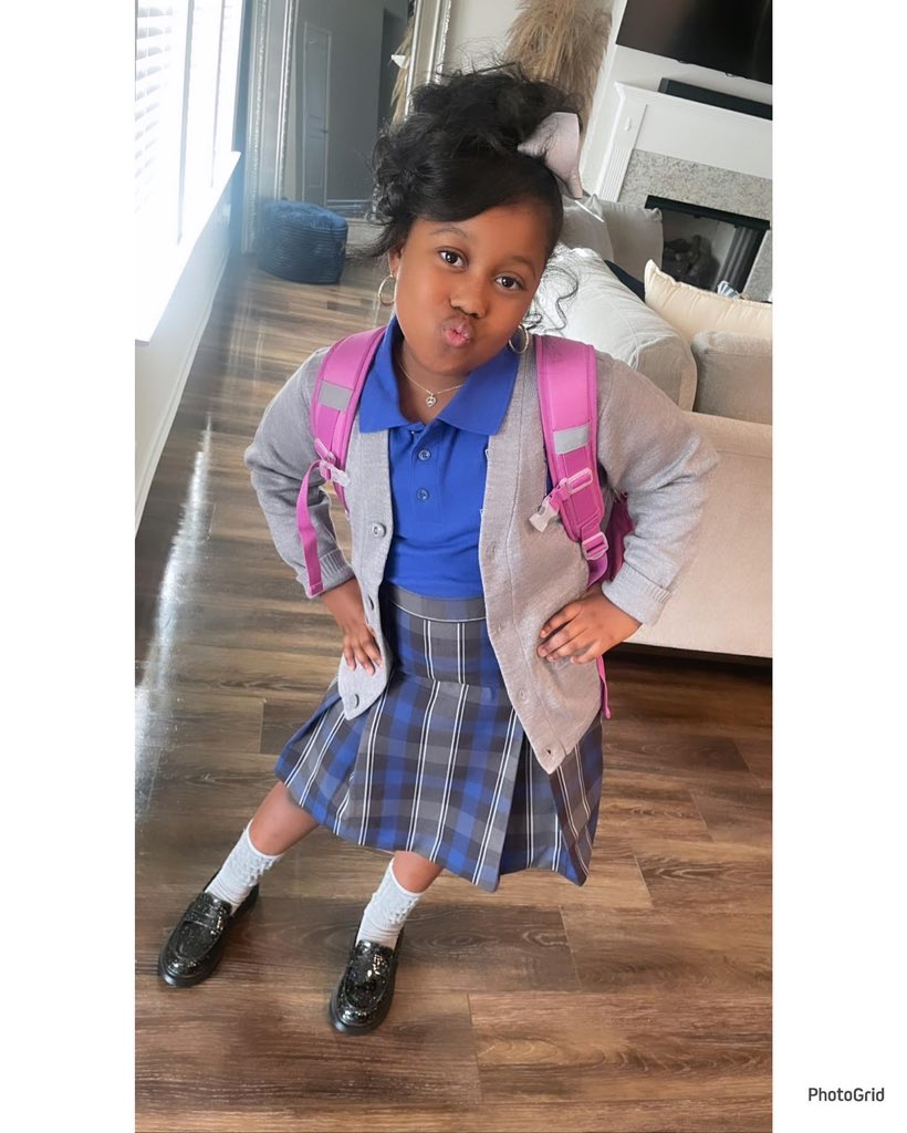 lifeasbriah___'s tweet photo. Officially have a big girl now, my little 3rd grader💙 https://t.co/ESEGReZreo