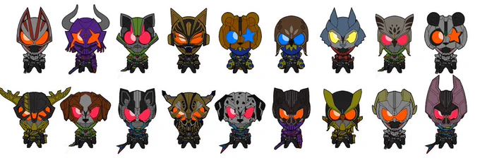 ヘッダー変えた 私の思う相性良い組み合わせ #仮面ライダーギーツ