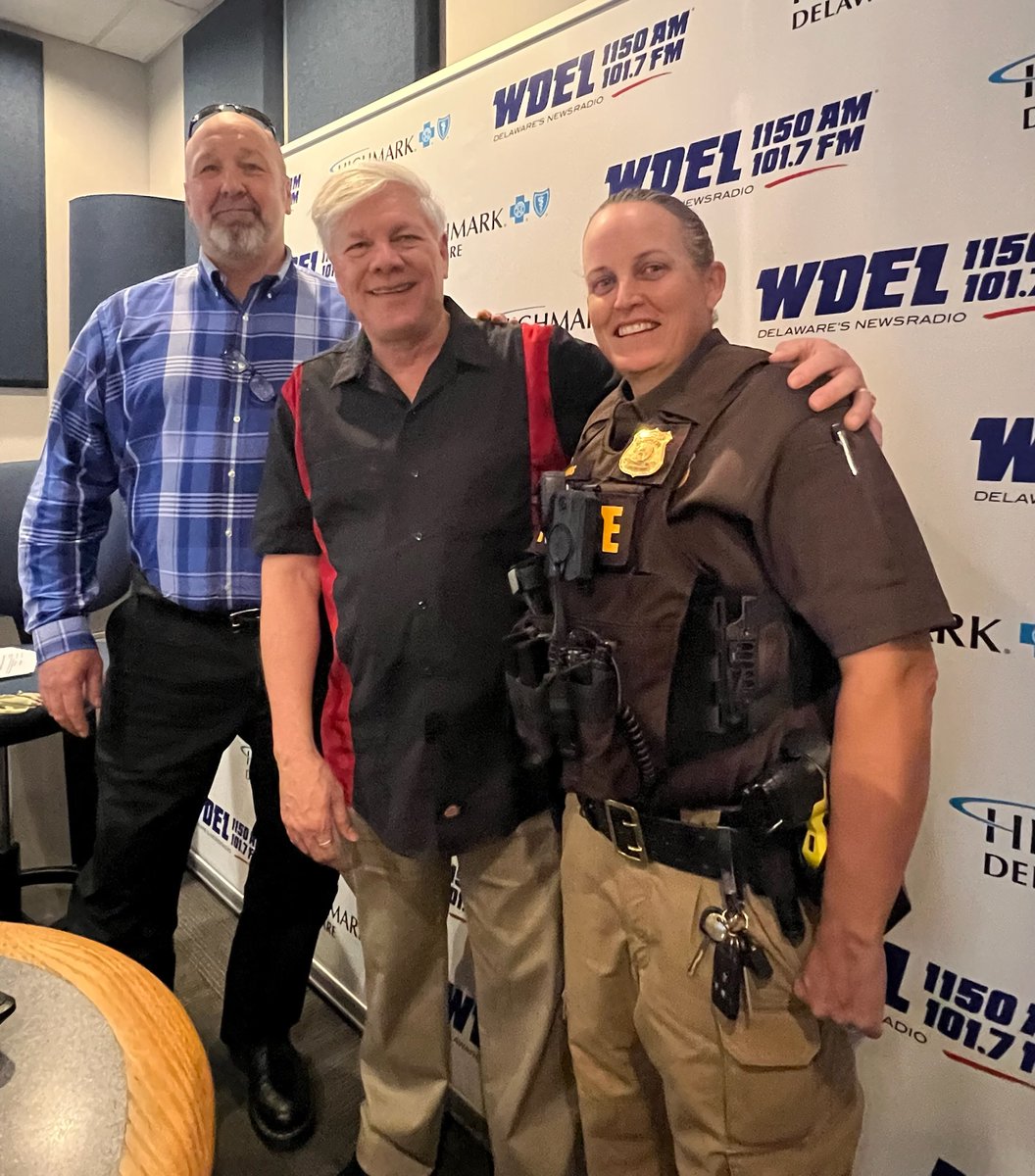 Yesterday, Members from the NCCPD Behavioral Health/Hero Help Units dropped by WDEL for an interview segment. The Hero Help Addiction and Behavioral Health Unit integrates police and healthcare to provide a comprehensive response to calls for service. herohelpbhu.com