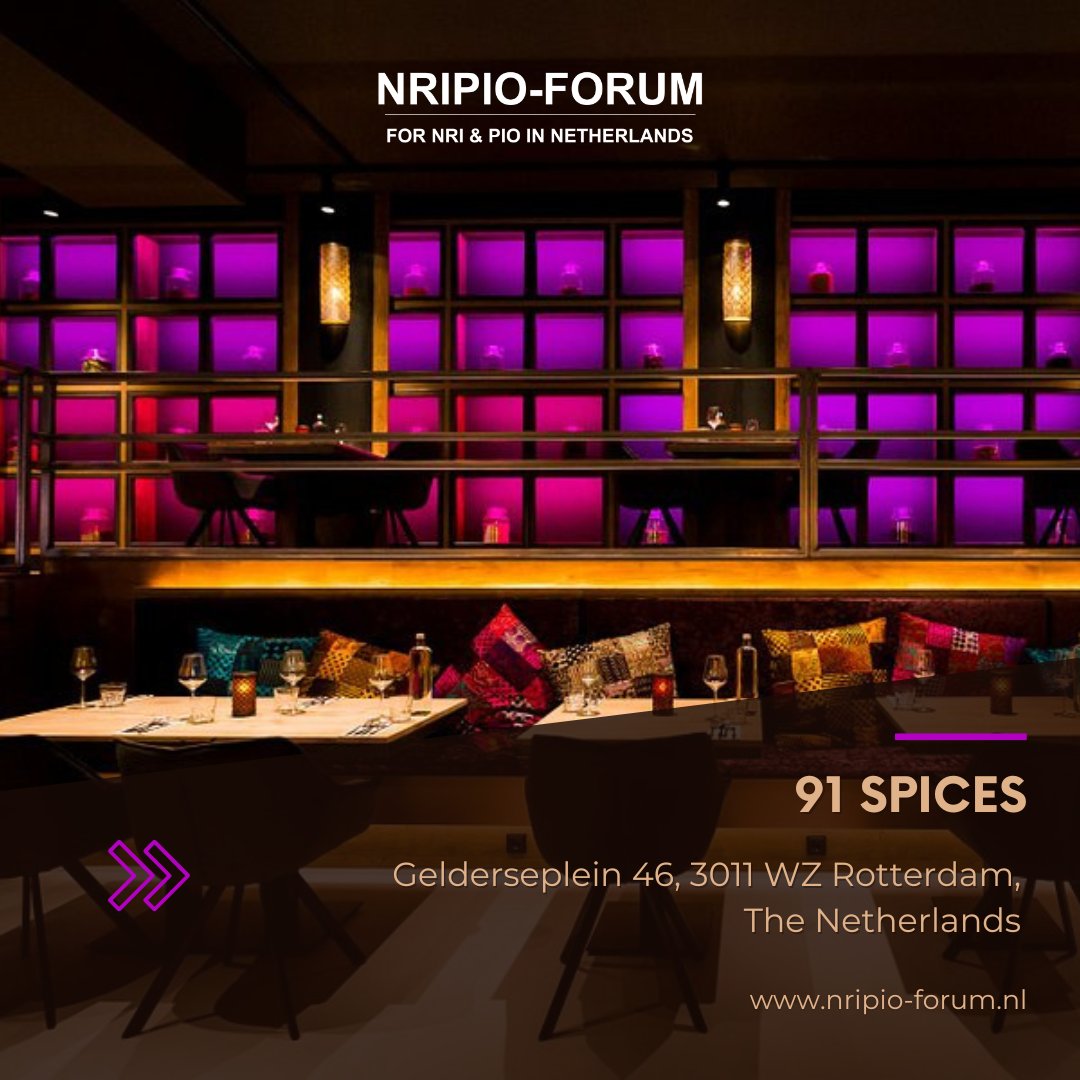 nripio_forum's tweet photo. Experience the best of Indian cuisine right here in the Netherlands! 
Delight in the magic of Indian spices and aromas at these top Indian restaurants. 

#nripioforum #nripio #indianrestaurant #restaurant #rotterdam #amsterdam #thenetherlands #indianflavors #indianfoods https://t.co/2Hovh7cjaR