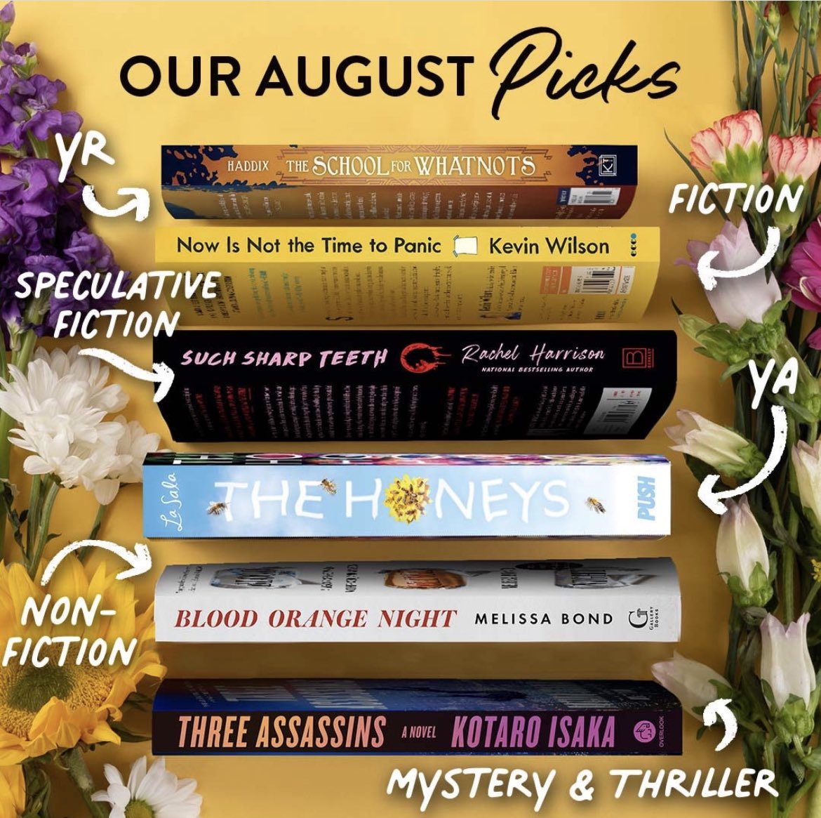Happy August!  Our Picks for this month have arrived, and they are truly spectacular!