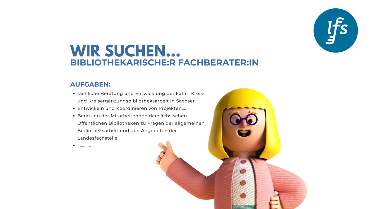 Neue Herausforderung gefällig? Da haben wir genau das Richtige. Wir suchen Unterstützung für unser Team.
Genaueres findet sich hier:
t1p.de/0x2xk