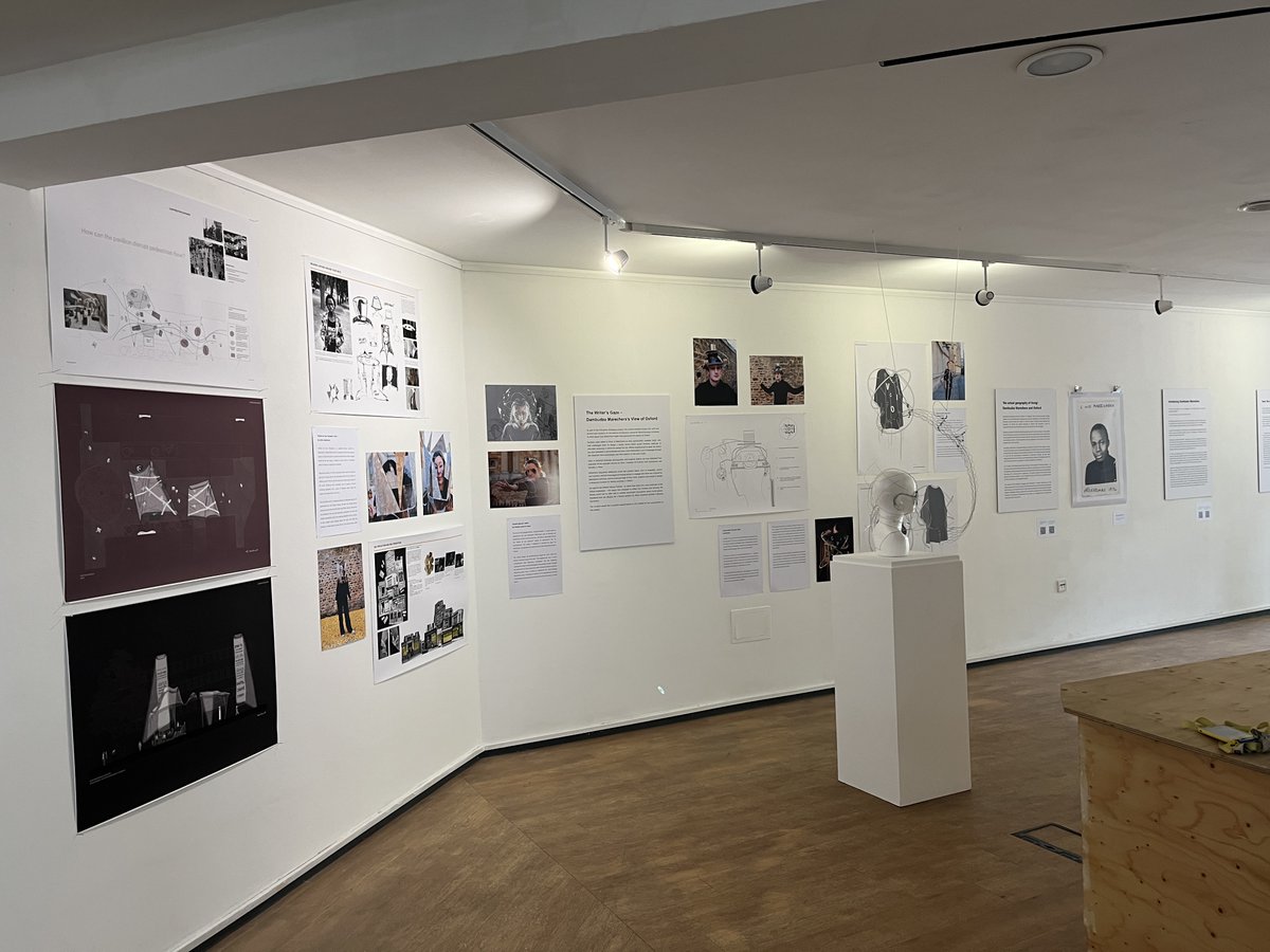 brookespoetry's tweet photo. Our @TORCHOxford Disruptive Dialogues exhibition at @ArtsatOFS about Dambudzo Marechera, race, power, and the city continues until 26 August (Tues-Sat). It's free to visit! https://t.co/MBN9UuOg99 https://t.co/kqqmmIMUWp