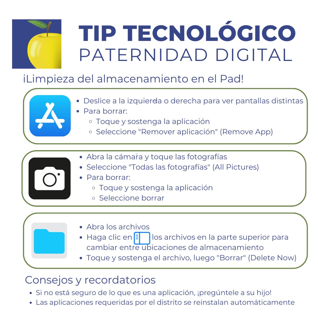 rlascusd116's tweet photo. The start of a new school year is just around the corner!  Now is a good time to do a iPad clean-up to be ready for the first day of school!  Today's #TechTipTuesday116 shows you how to give your iPad a fresh start! https://t.co/trtR0TI2tD