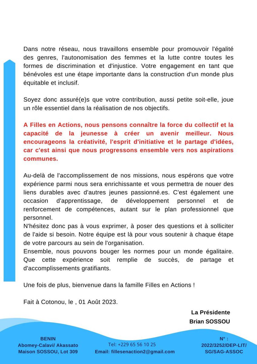 Filles en Actions tweet media