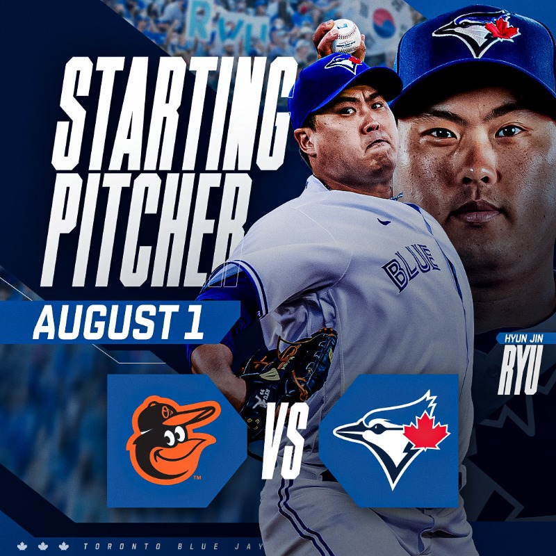 BlueJays's tweet photo. The Korean Monster Returns! 

코리안 몬스터 그가 돌아왔다!