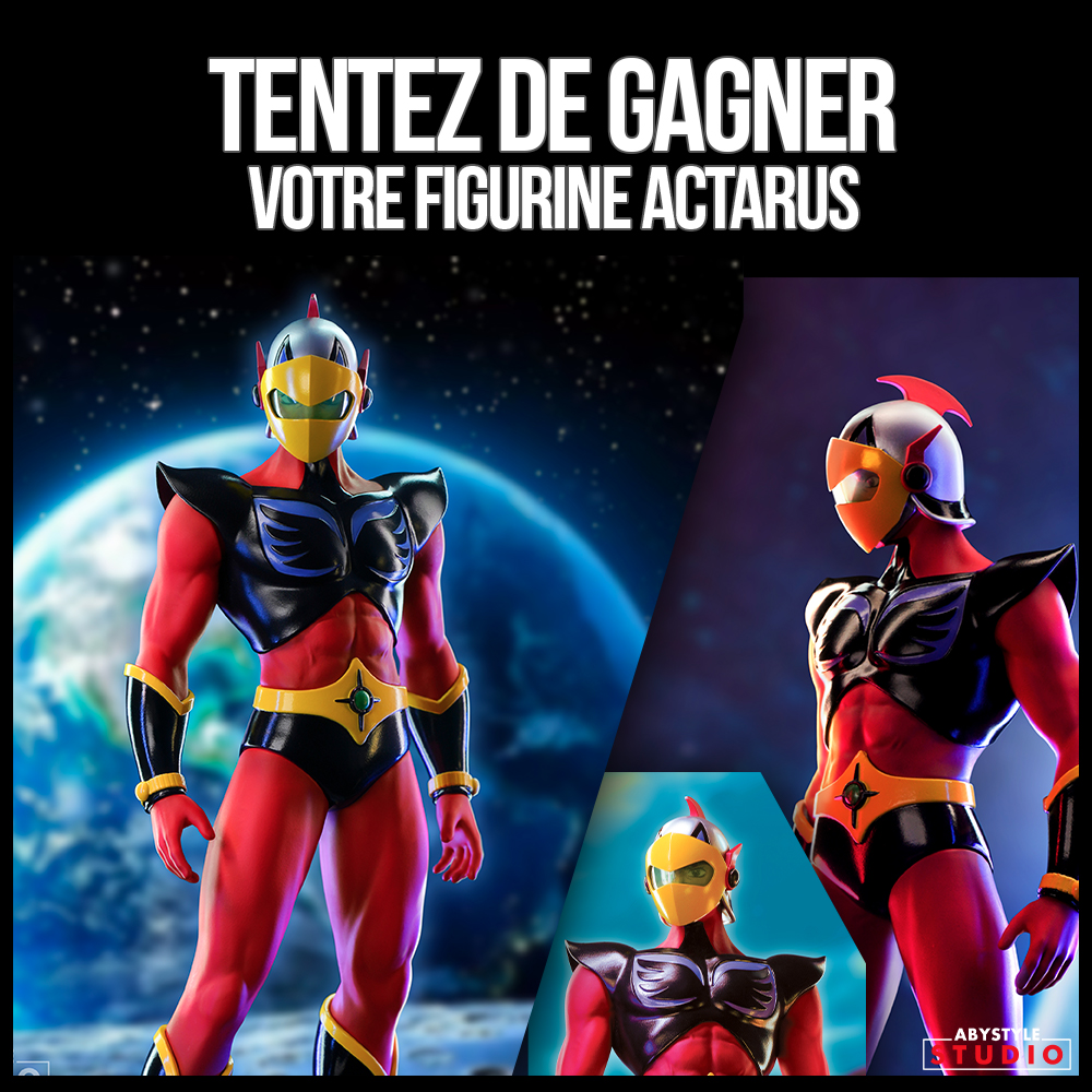 Micromania-Zing (@micromania_fr) on Twitter photo Avec l'arrivée de la nouvelle figurine du prince héritier Actarus, on vous fait gagner votre exemplaire ! 😍
Pour participer :
🚀 Like, RT & Follow <a href="/Micromania_Fr/">Micromania-Zing</a> + <a href="/abystyle_studio/">ABYstyle Studio</a>
🚀 Mentionne un ami en réponse avec #MicromaniaActarus
TAS du gagnant dans 1 semaine ! Avec l'arrivée de la nouvelle figurine du prince héritier Actarus, on vous fait gagner votre exemplaire ! 😍
Pour participer :
🚀 Like, RT & Follow <a href="/Micromania_Fr/">Micromania-Zing</a> + <a href="/abystyle_studio/">ABYstyle Studio</a>
🚀 Mentionne un ami en réponse avec #MicromaniaActarus
TAS du gagnant dans 1 semaine !