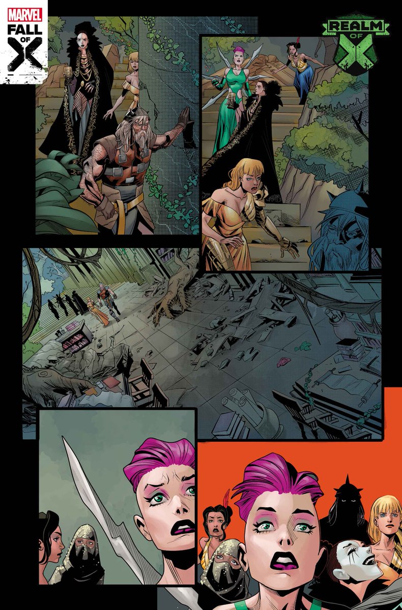 Have these mutants come to Vanaheim as its saviors — or as its destroyers? Find out in 'Realm of X' #1, on sale August 23, and get a special first look now: bit.ly/3rU9kMF