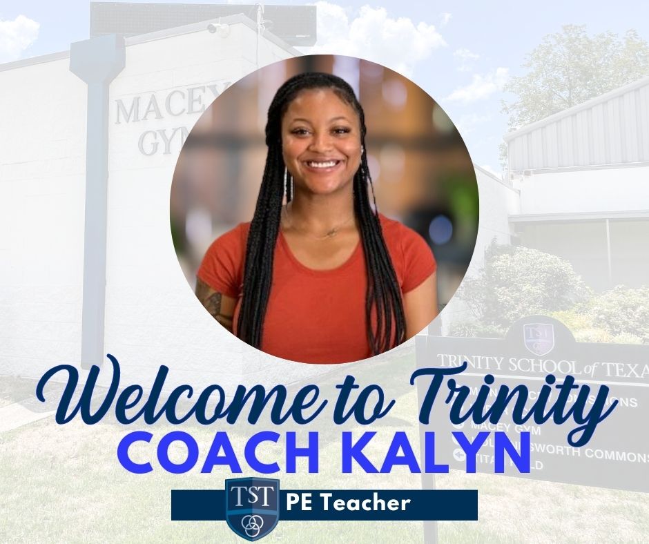 💙 Welcome to Trinity, Coach Kalyn💙 
Join us in welcoming Coach Kalyn Anderson to the TST Family! She is athletic, loves sports, and she understands the value that we place on physical activity! Let's get moving, Titans! There is no place like Trinity!