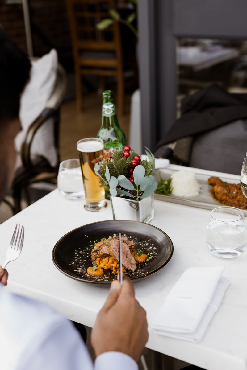 EverestInn's tweet photo. Mouthwatering duck breast, carefully marinated tandoori duck breast served on our tangy butternut squash salsa. 

Available to eat in and take away. https://t.co/1GxTfTzeep