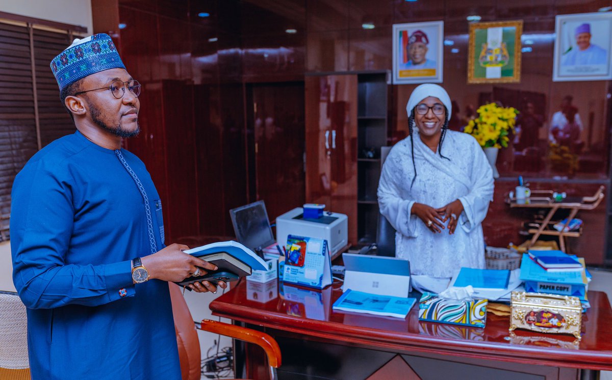 Today 1st August 2023, I officially resumed work as the Accountant-General of Kaduna state, I received a handover notes from the Honourable commissioner of Finance.