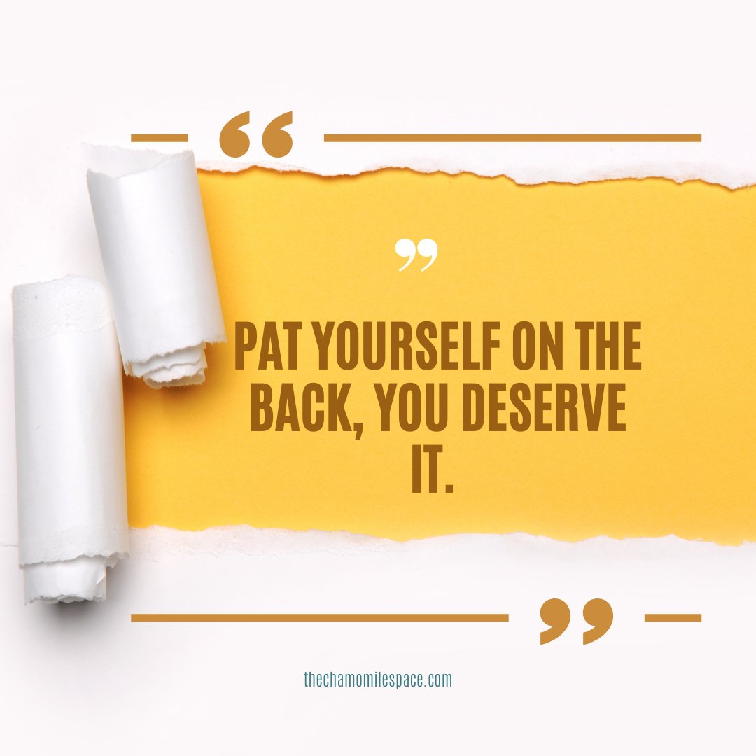 ChamomileSpace's tweet photo. Celebrate the little things you've tried. You are a risk taker. Congratulations!!

Create your own space with The Chamomile Space
@thechamomilespace_ 

#create #freedom #hobbies https://t.co/R6T9gChSCS