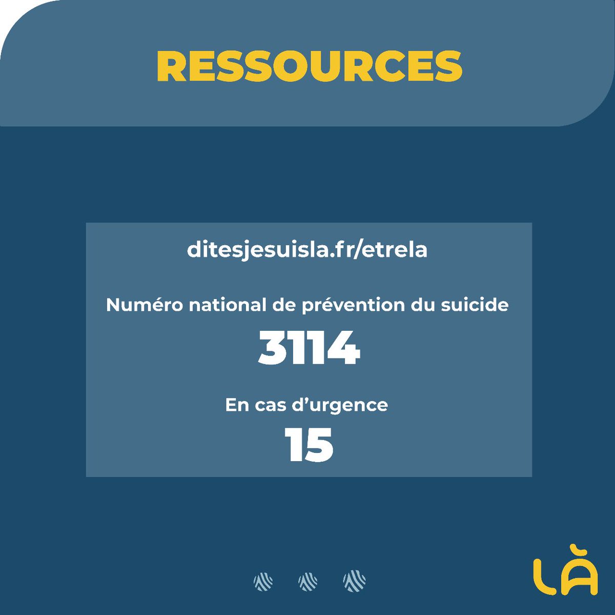 Dites Je Suis Là tweet media