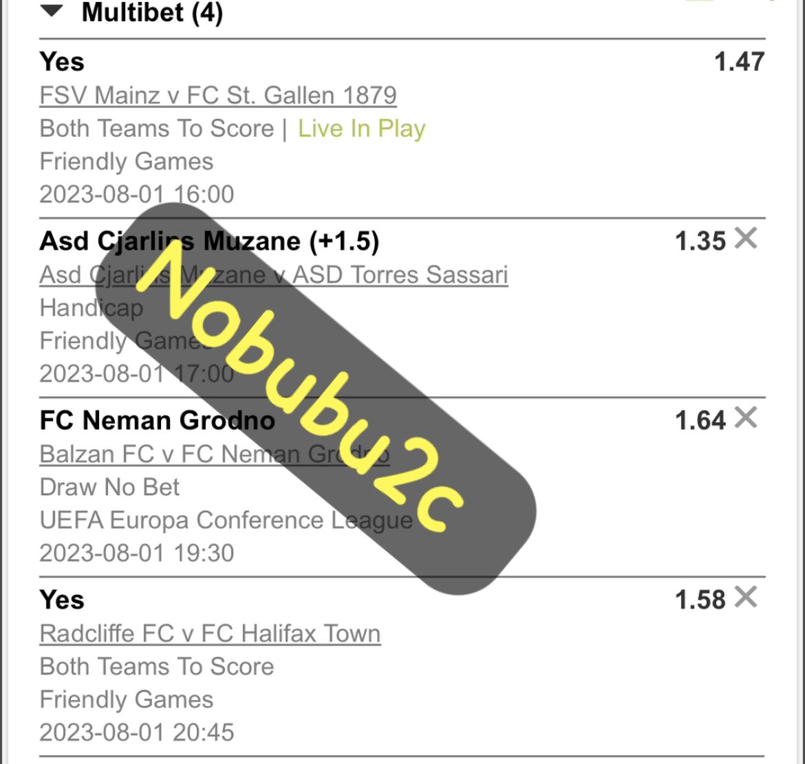 Nobuhle2C's tweet image. X52F5855F #5odds #betwaycode #lowodd again edit if you can and don’t go crazy with your wager this is betting.