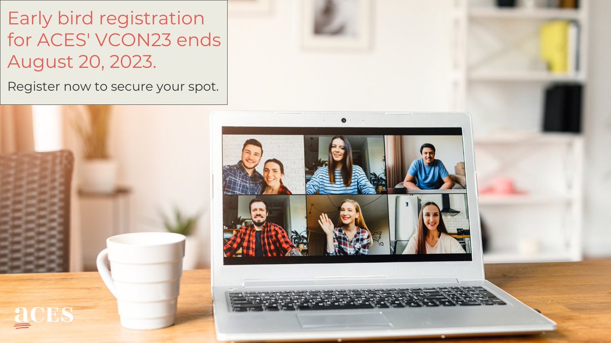 ACESEditors's tweet photo. Join ACES and your peers at ACES' 2023 Virtual Conference, September 27-29. Engage with editing professionals from a wide variety of industries and specialties, all from the comfort of your home. Register here: https://t.co/NpXwwVWItT
#ACESVCon23 #aces #aceseditors https://t.co/5iSrf7Q5Vv