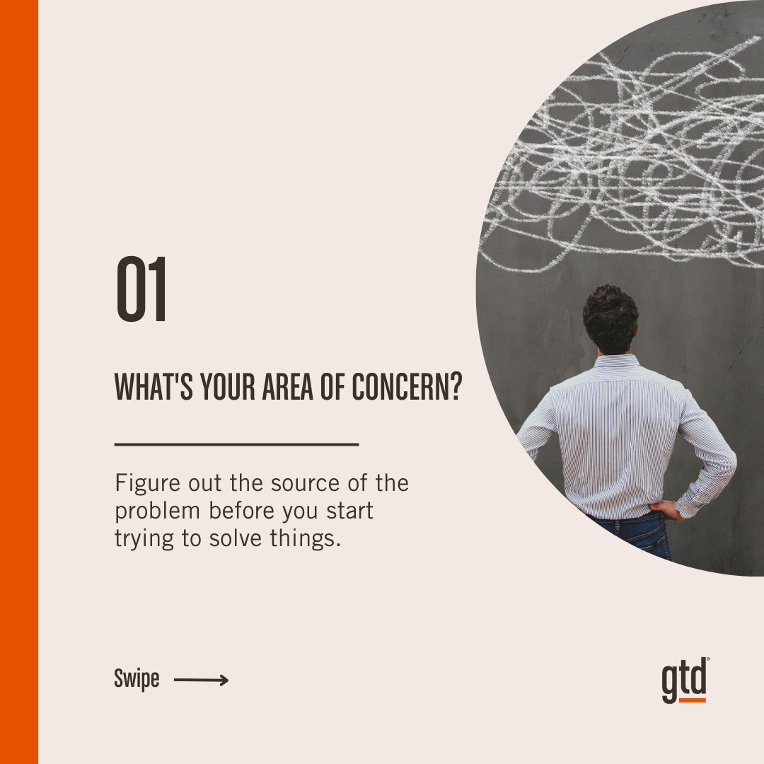 gtdfocus's tweet image. Turning problems into projects. 🔥 💪 #gettingthingsdone #problemsolving #productivitytips