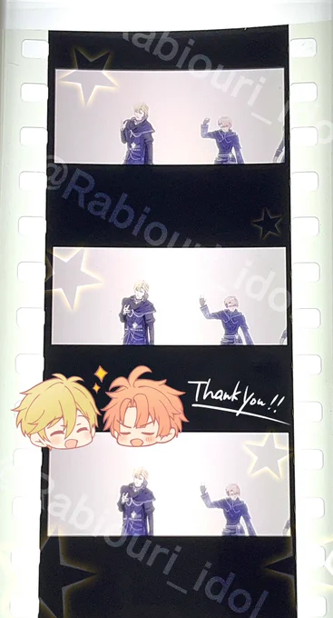 ムビナナ観に行ったらお友達から63カットのNFフィルム頂いてしまった…!本当にもらってしまって良かったのでしょうか…!??ありがとうございました…!😳💛🧡✨