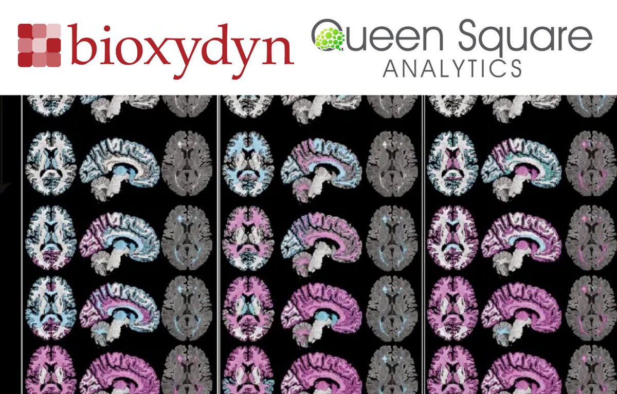 We are delighted to announce Bioxydyn's partnership with Queen Square Analytics to offer extensive imaging biomarker services in neurology, combining skills in quantitative MRI and disease progression modelling. For more, see bioxydyn.com/bioxydyn-qsa-p…
#imaging