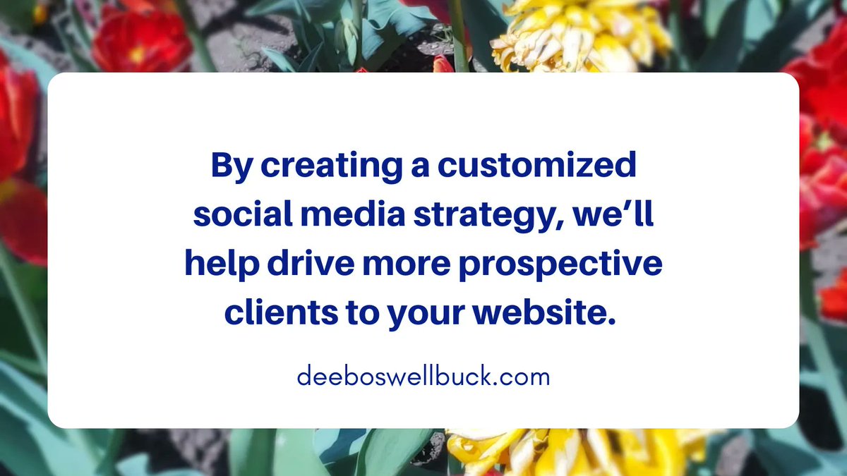 By creating a customized social media strategy, we’ll help drive more prospective clients to your website. buff.ly/3O2TipP
#digitalmarketingtips #torontobusiness #canadianbusiness