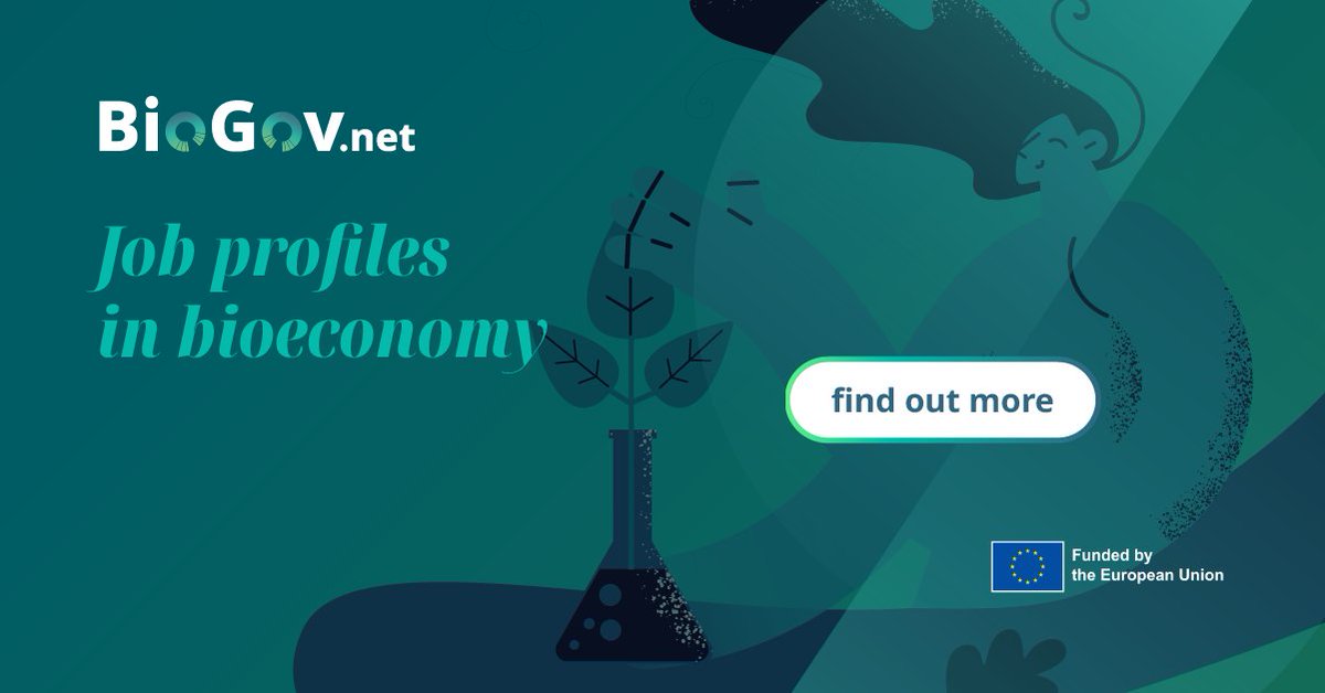BioGovNet's tweet photo. Bioeconomy is a fascinating field that combines #science, #technology, and #sustainability to drive #economic development while respecting our planet's natural resources. ๐ฟ Find out more about this #jobprofiles in the #BioGovNet Library. ๐ โก๏ธ https://t.co/B5Z7z1vdzE