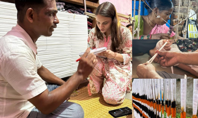 PragativadiNews's tweet image. #Odisha Ikat weavers &amp;amp; NIFT students to take handloom to more audiences

✅Single #Ikat Artisans &amp;amp; #NIFT Students Spin a Vibrant Tale of India's Weaves

✅NIFT students work with artisans across 75 #handloom clusters as part of Cluster initiative

Read: pragativadi.com/odisha-ikat-we…