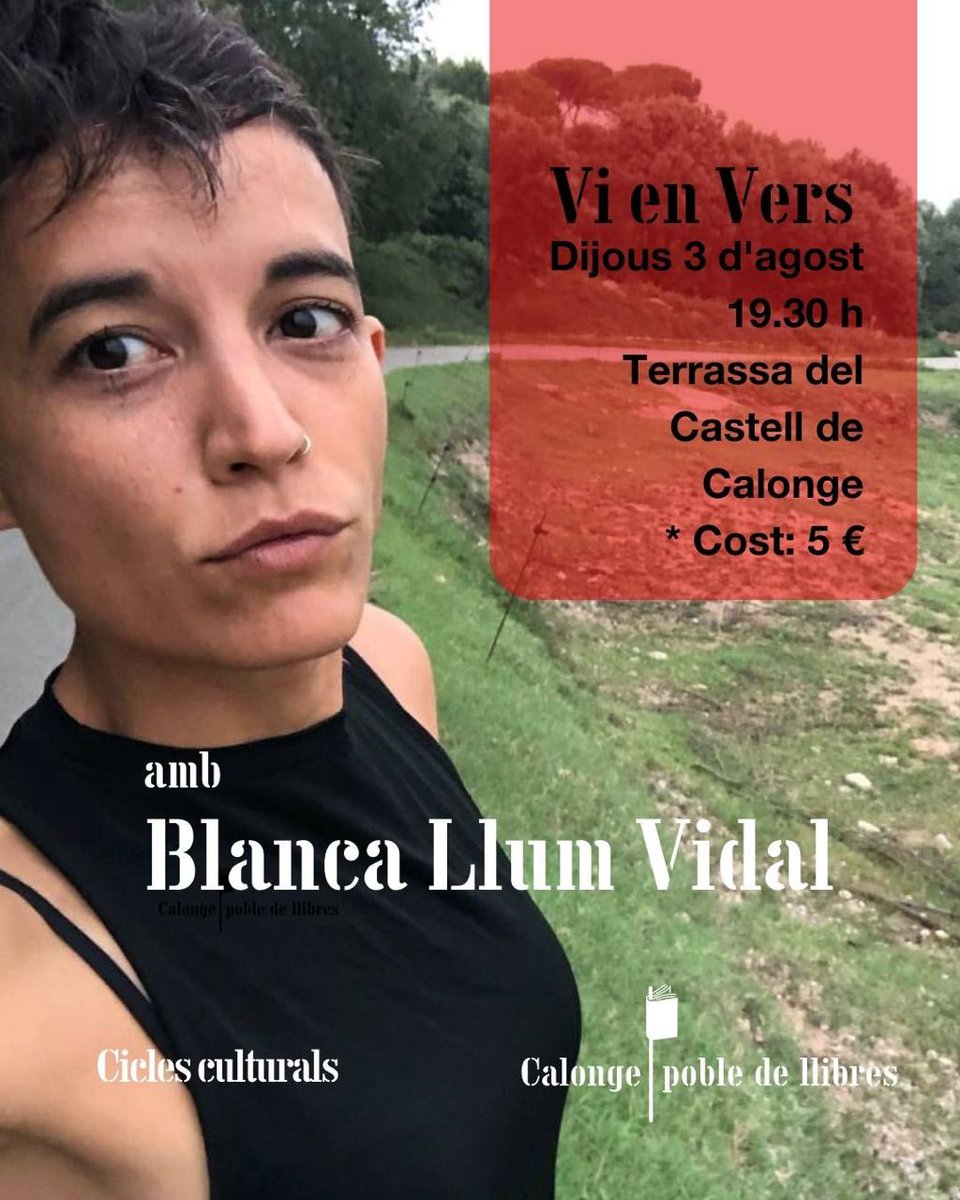Blanca Llum Vidal (@blancallumvidal) on Twitter photo Hi diré «La princesa sou Vós» (<a href="/elclubeditor/">Club Editor</a>), «Aquest amor que no és u» (<a href="/Ultramarinos_ed/">Ultramarinos Editorial</a>) i tot de coses esparses i lliures i soltes. Demà passat! Hi diré «La princesa sou Vós» (<a href="/elclubeditor/">Club Editor</a>), «Aquest amor que no és u» (<a href="/Ultramarinos_ed/">Ultramarinos Editorial</a>) i tot de coses esparses i lliures i soltes. Demà passat!
