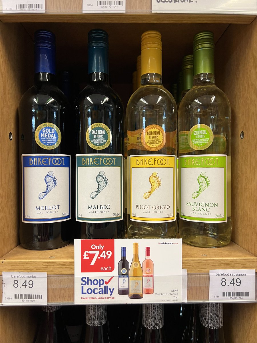 BroadwindsorCS's tweet photo. Wine offers for August. With a bit of luck for a bbq or a picnic on the beach. Or Sunday lunch at home! https://t.co/2g4GqSkxLv