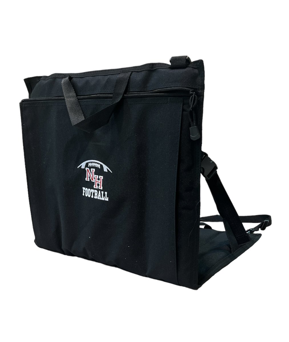 Stans_Hoboken's tweet photo. Make sure your fans are comfortable! Customized bleacher seat cushions for the fans of @NHFB_LIVE
#embroidery #fangear #fanaccessories #teamgear #customgear https://t.co/EBM3WtdYV7