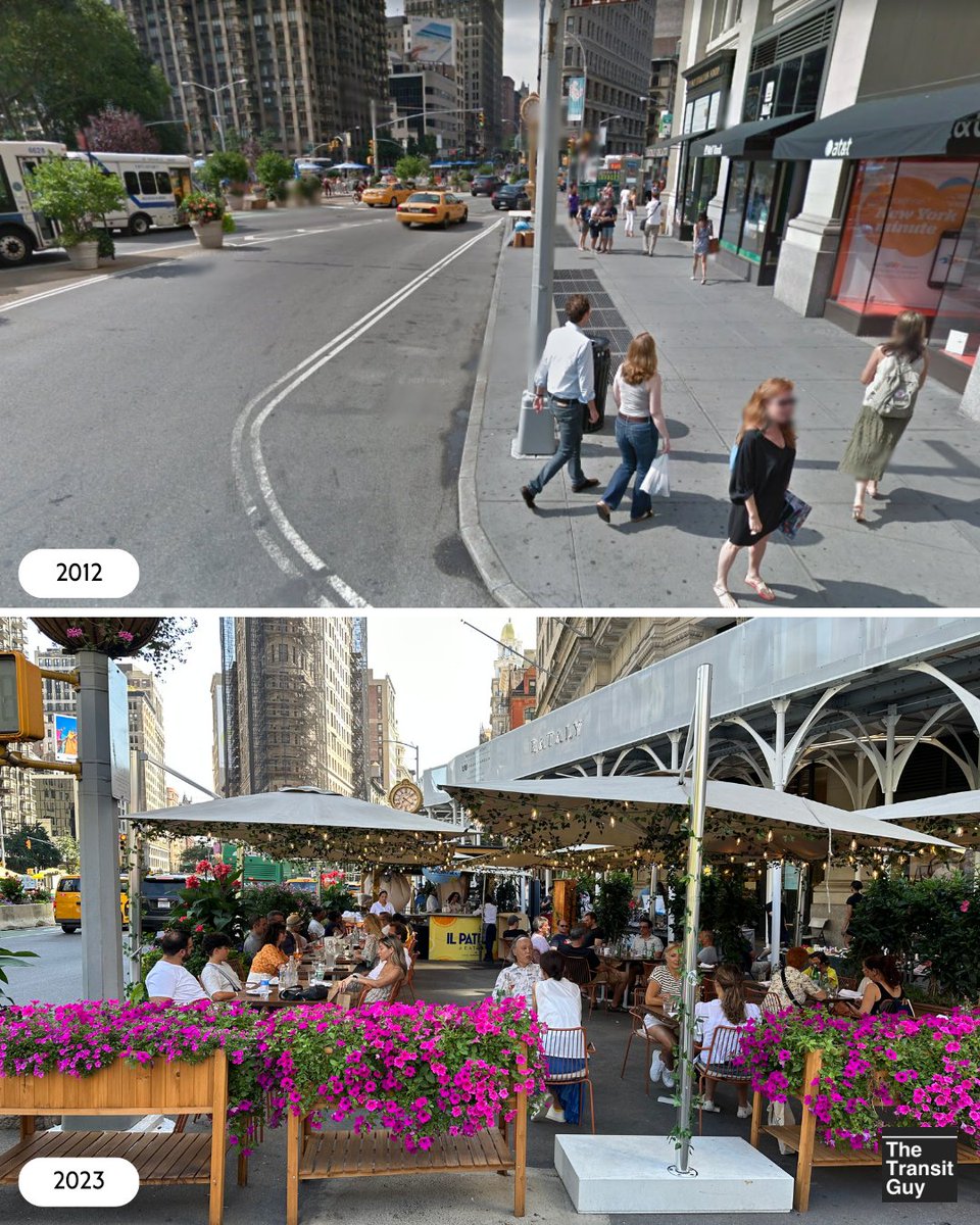the_transit_guy's tweet photo. Change is sometimes slow but very rewarding. (Flatiron) https://t.co/K3FHZzJMDl