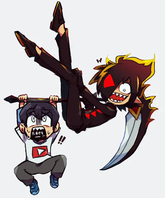 #ブラックチャンネル #ブラックED  そこにぶら下がってると危ないですよw