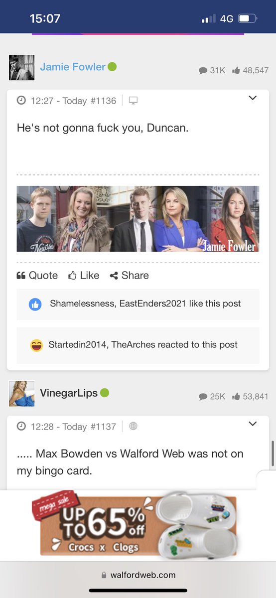 mellomess's tweet photo. @DuncanLindsay @MaxBowden Their members have the nerve to come on here to claim Max has got it wrong but look at their vile responses on the forum itself.  And the one in the screenshot is the owner.  Just proves his point, nasty trolls https://t.co/x2BkwFWIxR