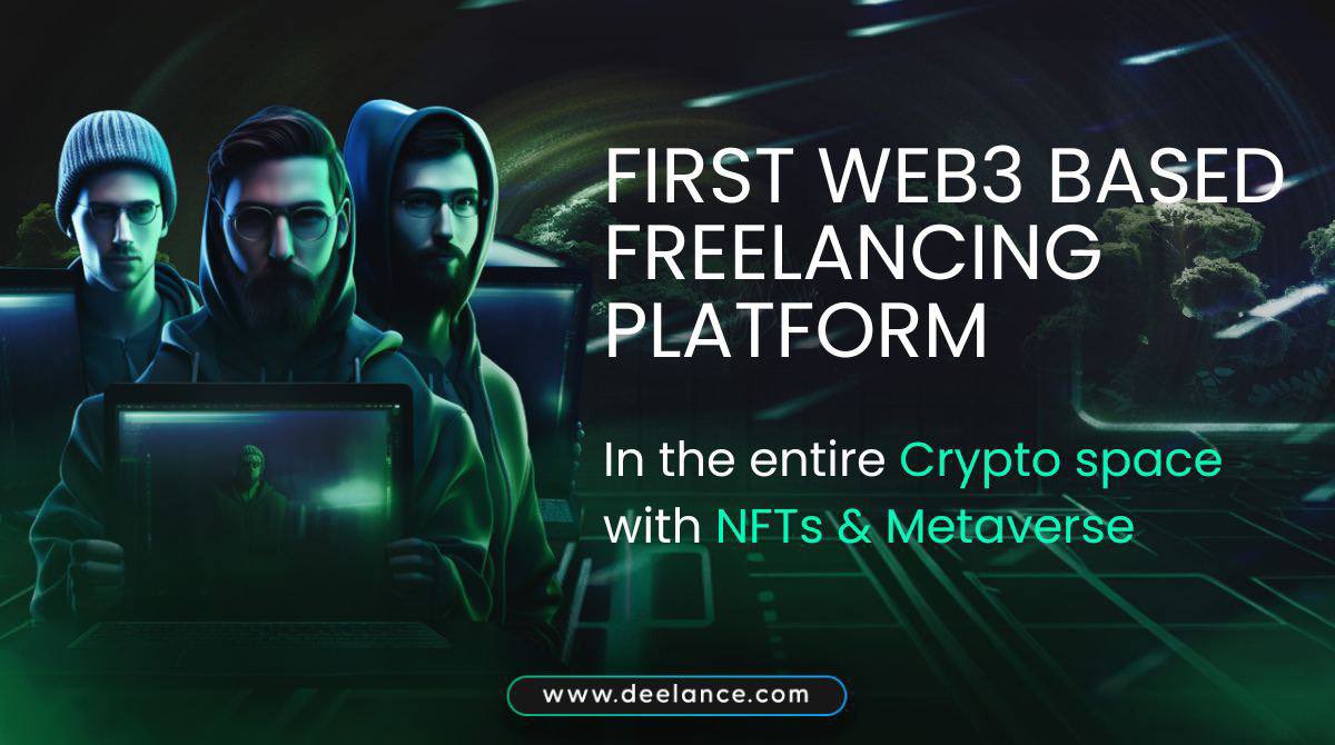 DaCryptoGeneral's tweet photo. 🟦 Pinksale (ETH) DeeLance ($DLANCE)

Deelance is a freelancing and Recruitment platform based on Web3. The platform is integrated within Nft's and Metaverse so buyer and seller not only buy or sell but also experience the features of Metaverse World.

⚪️ PinkSale: https://t.co/wASnQC1SK4 🚀🚀

🔹MEXC Exchange Confirmed 
🔹Bitmart Exchange Confirmed

The freelance industry is evolving, and DeeLance is at the forefront of the revolution. With their decentralized approach, they're connecting freelancers and recruiters, leveraging the power of blockchain technology.

$DLANCE Ecosystem;

👉 Metaverse (For All Users)
👉 NFT Marketplace (For All Users)
👉 Freelancing Platform (Buyers And Sellers)
👉 Job Hiring Platform (Employers And Job Seekers)