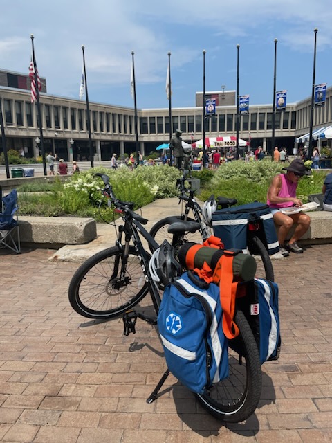 UML EMS had a great time at the Lowell Folk Fest! We hope you did too!
