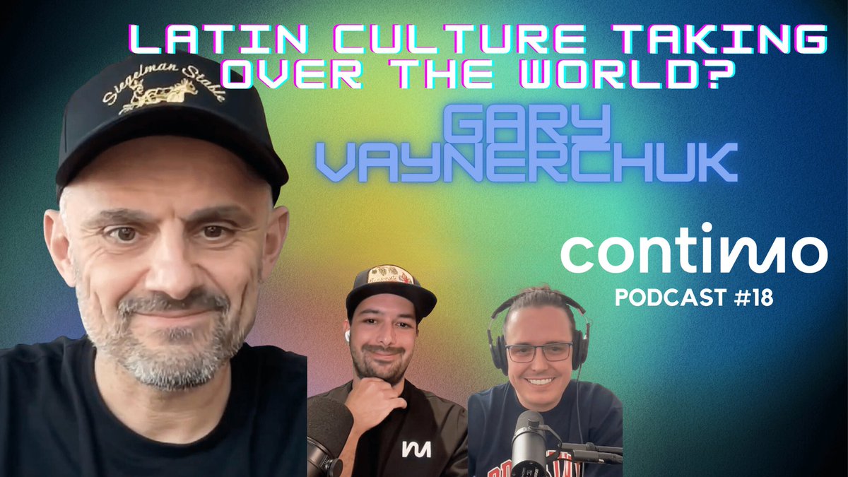 jpmex_'s tweet photo. Our first @ContinuoWeb3 episode in English! 🎙️🔥 featuring the one and only @garyvee. We dive deep into Latin culture, explore opportunities in the space, and discuss his NFT vision for @veefriends. It was a fun one! https://t.co/OTD2rUIVby