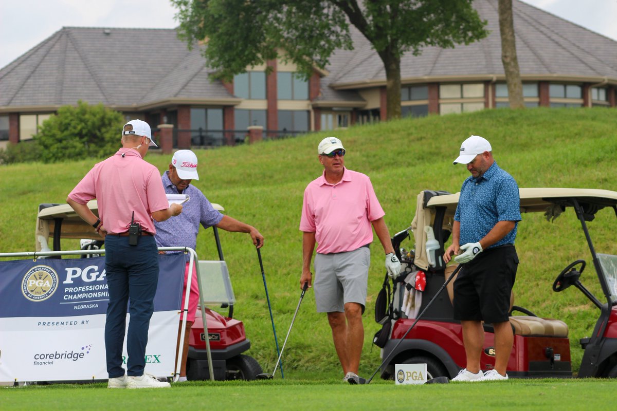 NebraskaPGA's tweet image. We’re underway at @Championsomaha with the final round. 📸 

#SectionChamp 🏆