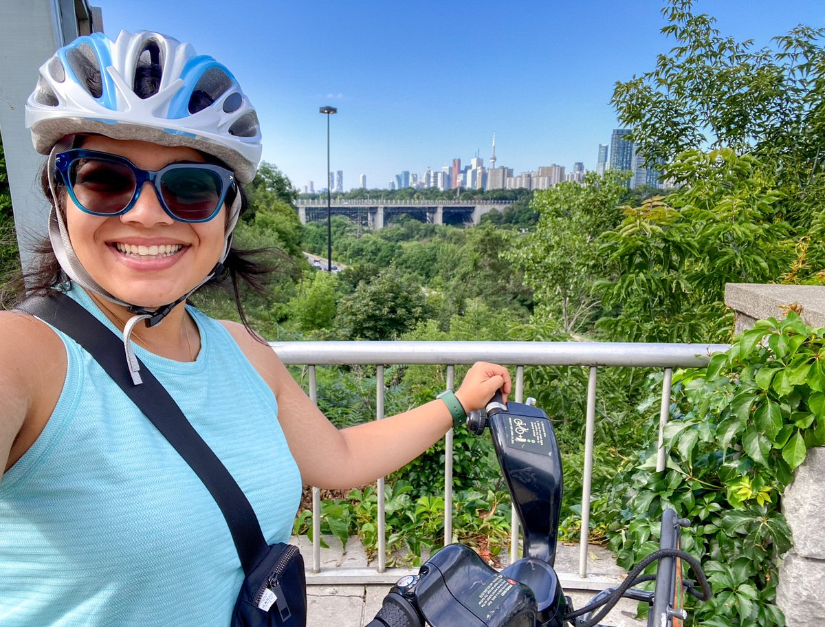 BaldPrincess_RJ's tweet photo. What a beautiful morning to go for a ride!

This month, I am riding 222km in the @GreatCycleC to fight kids' cancer!

Support my challenge by making a donation: https://t.co/mCSPmTflZj 

@sickkids @BikeShareTO @rukhimonster https://t.co/xK8Y11CWyV